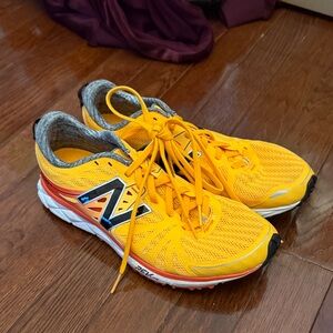 New Balance Vibrant Yellow Athletic Shoes